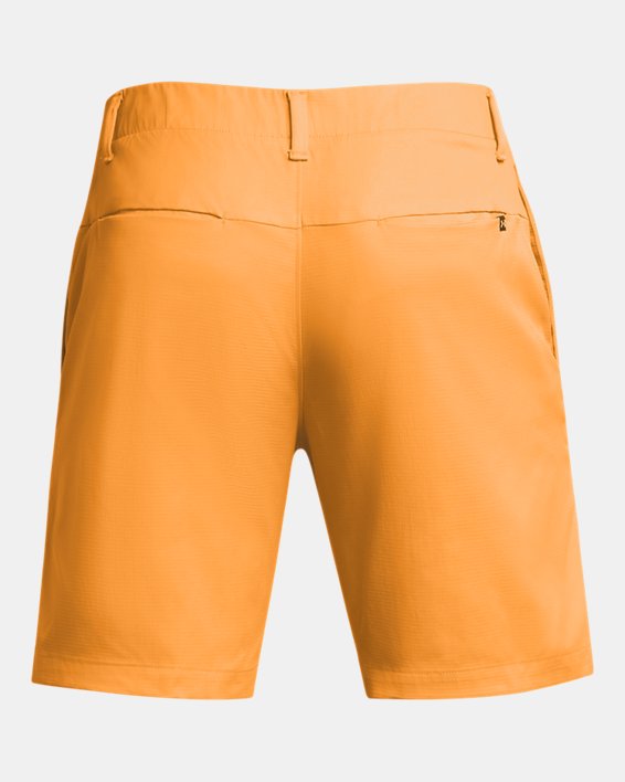 Men's UA Iso-Chill Airvent Shorts in Orange image number 6